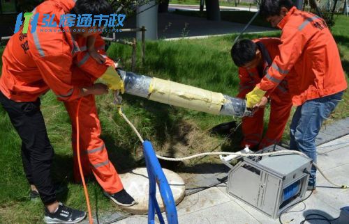 上海崇明区新村乡管道修复