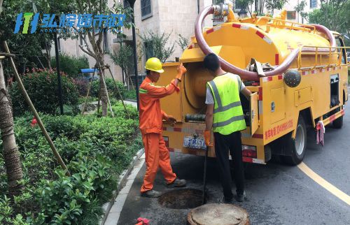 上海崇明区新村乡雨污管道清淤疏通